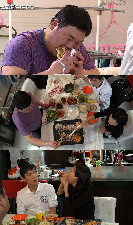 백년손님 김준현, 정성호 <b>장모</b> 살찌우기 강의…'비만전도사'