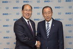 반기문·임기택 한국인 유엔기구 두 수장 런던 회동