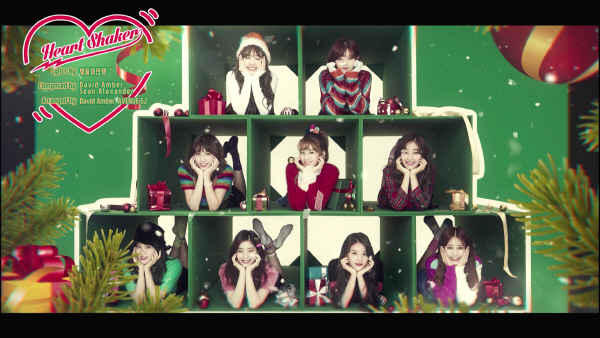 트와이스, 신곡 ‘하트 셰이커’, ’메리&해피’ 1분 미리<b>듣기</b> 공개