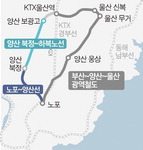 양산 북정~하북 도시철도 14.92㎞ 재추진
