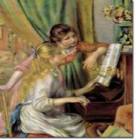 [이 한편의 시조] 몰두의 행복 - 르느와르, ‘피아노치는 소녀들’- / 박우지아