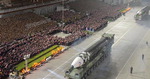 북한 열병식에 ‘화성-17형’ 동원