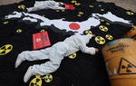 “일본 방사성 오염수 죽음의 방류 멈춰라”