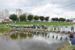 한국건강관리협회, 지역하천 수질개선을 위한「EM흙공 던지기」캠페인 성료