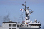 일본 자위대 관함식 찾은 한국 해군, 욱일기에 경례 논란