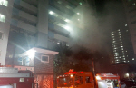창원 성산구 아파트 화재로 1명 중상 주민 27명 대피