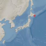 일본 홋카이도 구시로 동남동쪽 바다서 규모 6.1 지진 발생