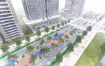 창원 원이대로 S-BRT 공사 본격화…이달 중앙분리대 철거