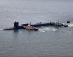 미 핵추진 잠수함 ‘미시건함’ 5년 8개월 만에 부산 입항