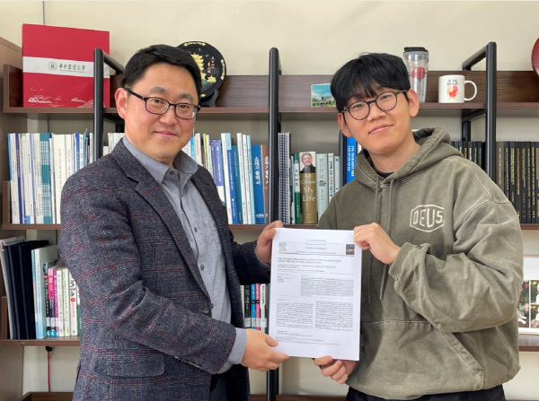 동아대 화학공학과 논문 성과 관련 사진