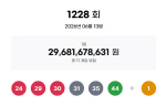 1228ȸ �ζ� 1�� 11������÷�� �� 26��9833��