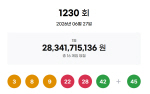 1230ȸ �ζ� 1�� 16������÷�� �� 17��7000�� ��